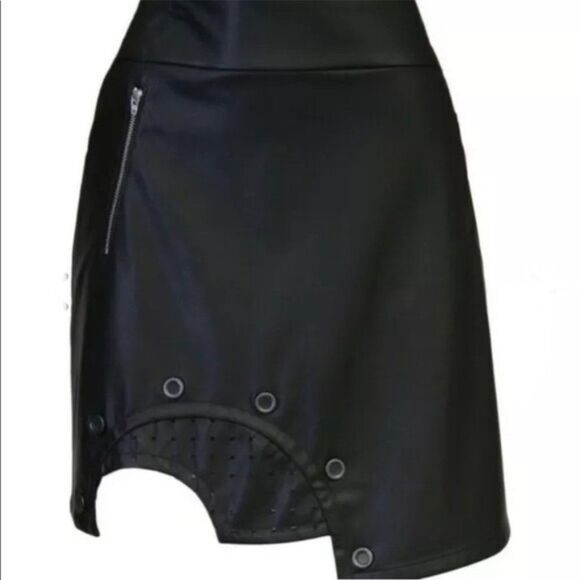 Jamie Sadock hip faux leather Golf skirt size 6 - Picture 2 of 8